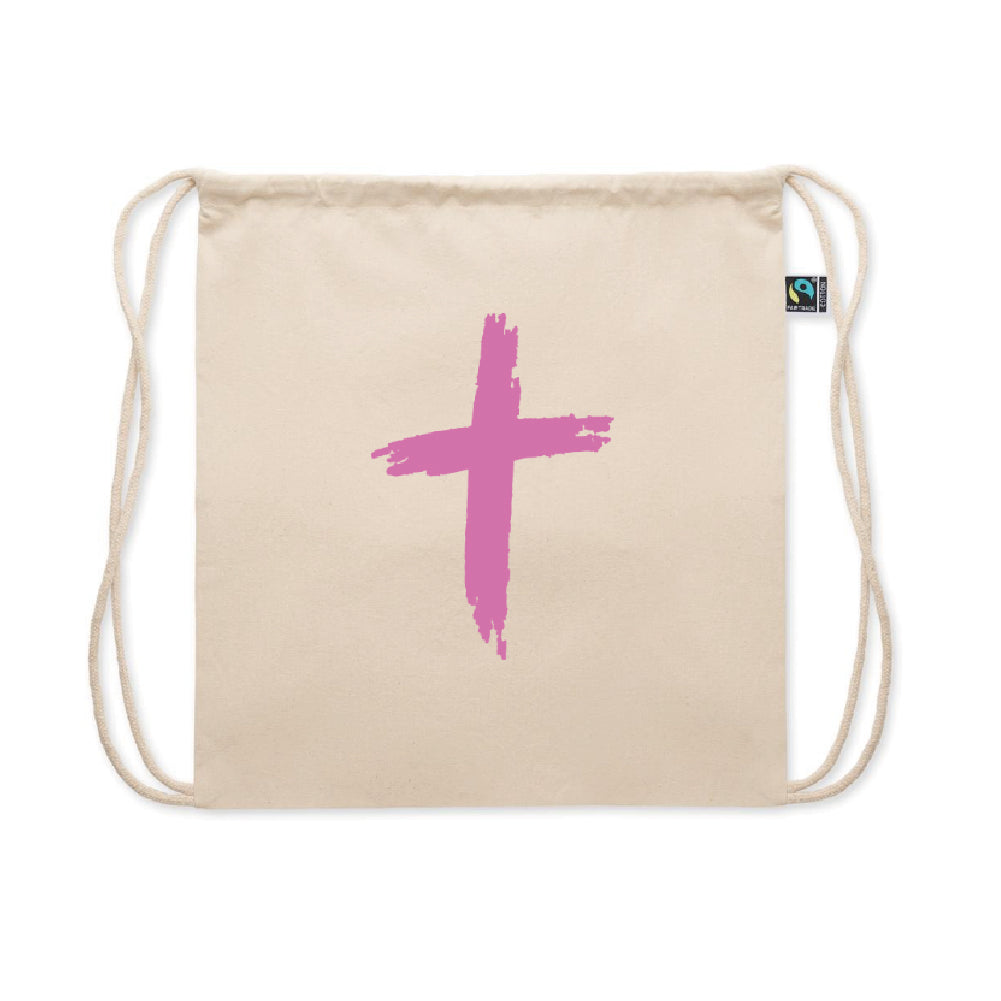Sac à cordon  CHRETIEN CROIX le lot de 10