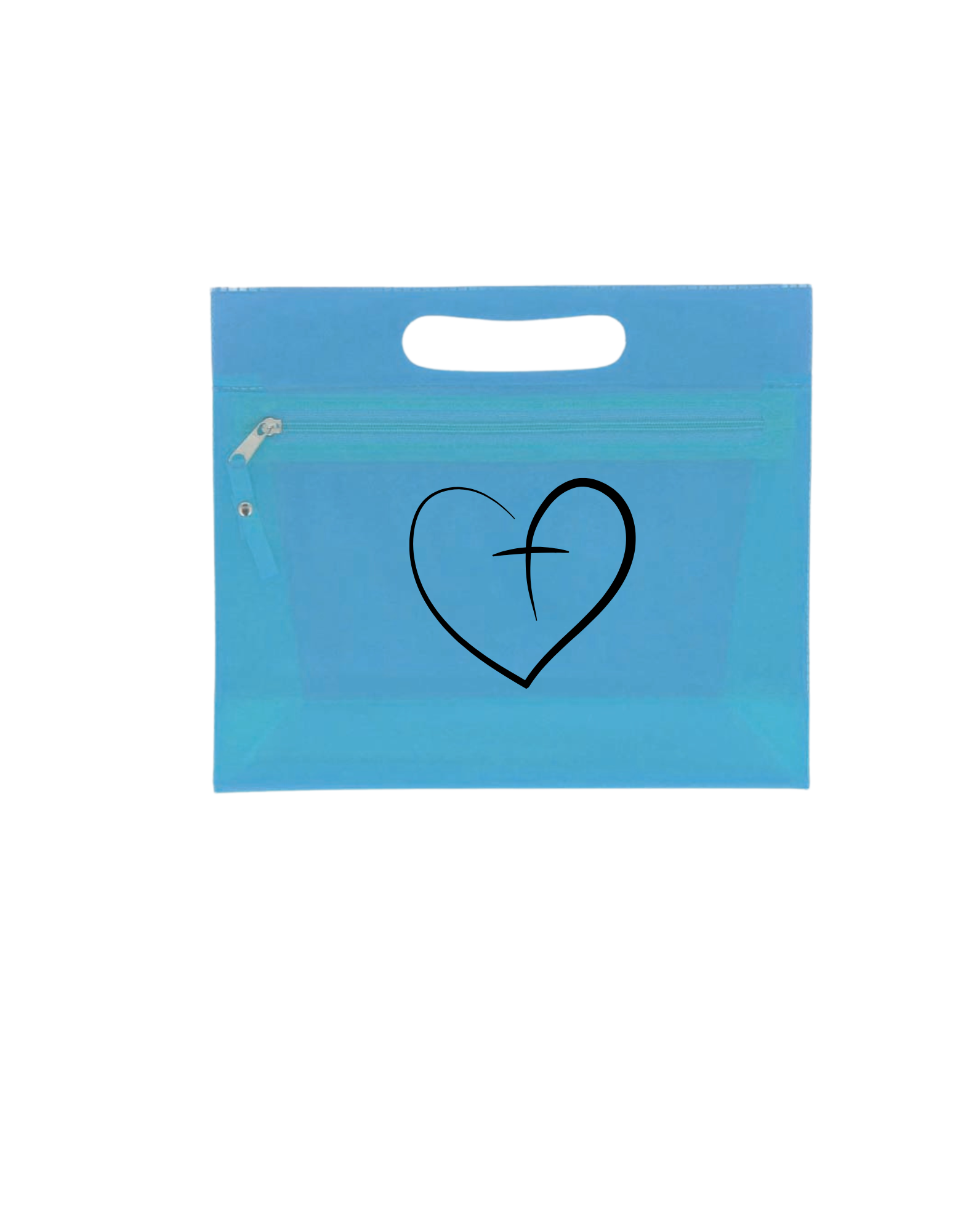 Trousse bleue COEUR le lot de 50