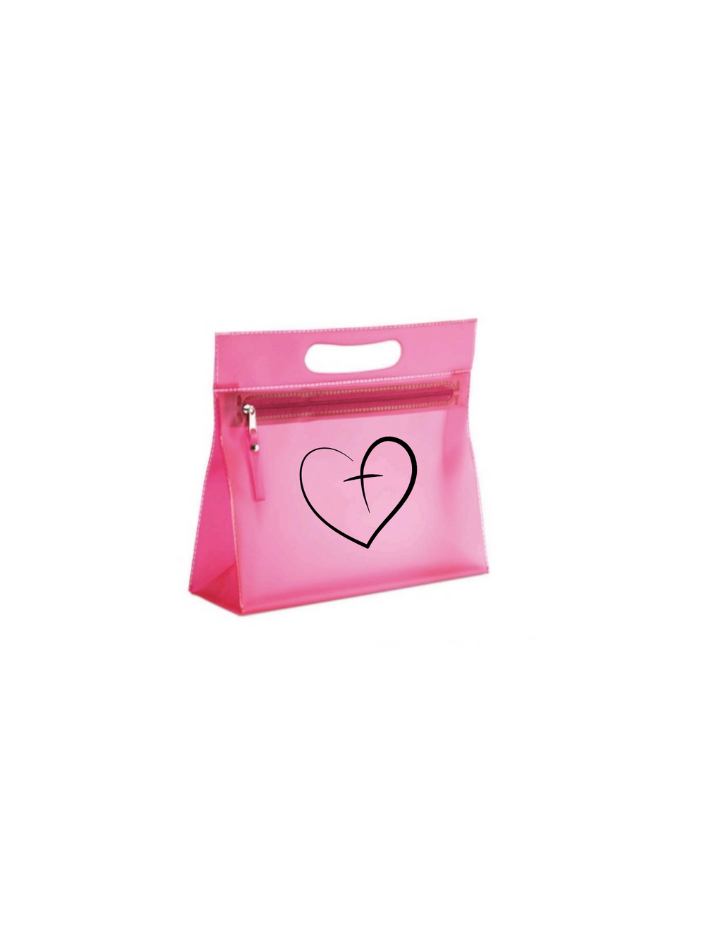 Trousse rose COEUR le lot de 50