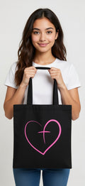 Tote bag JESUS COEUR CROIX le lot de 10